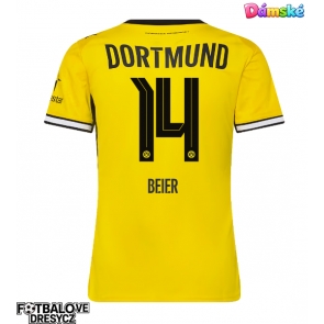 Borussia Dortmund Maximilian Beier #14 Dámské Domácí Dres 2026-27 Krátký Rukáv